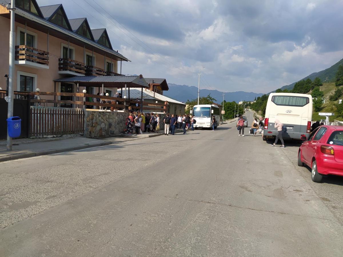 Hotel White Mountains • Თეთრი Მთები Mestia Exteriér fotografie