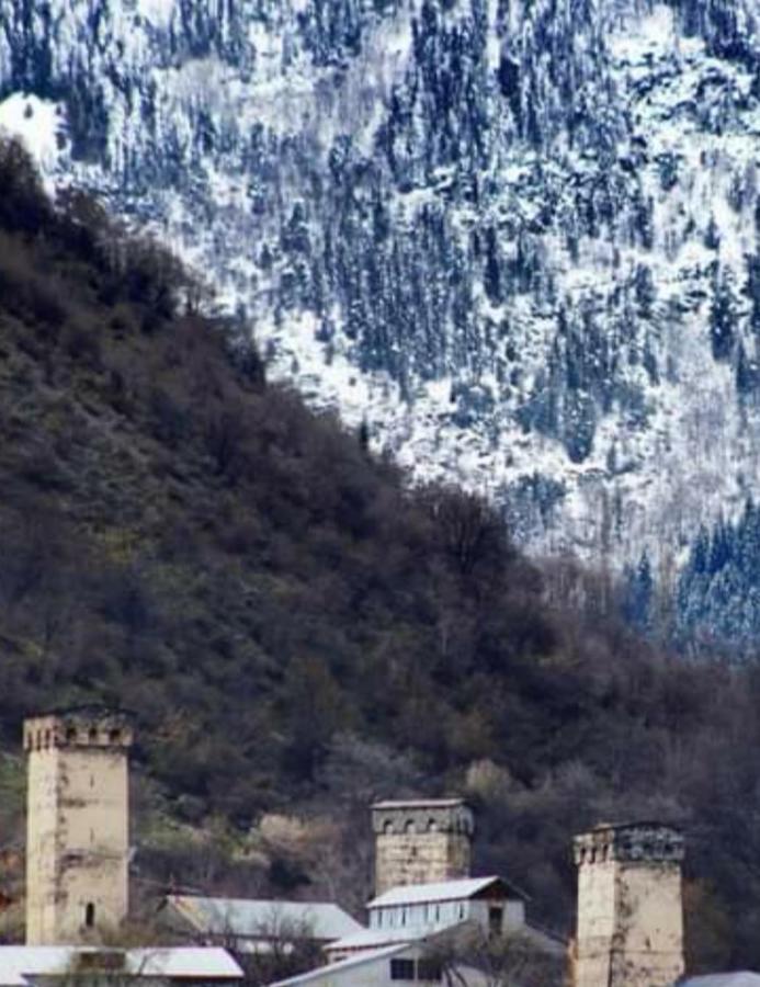 Hotel White Mountains • Თეთრი Მთები Mestia Exteriér fotografie